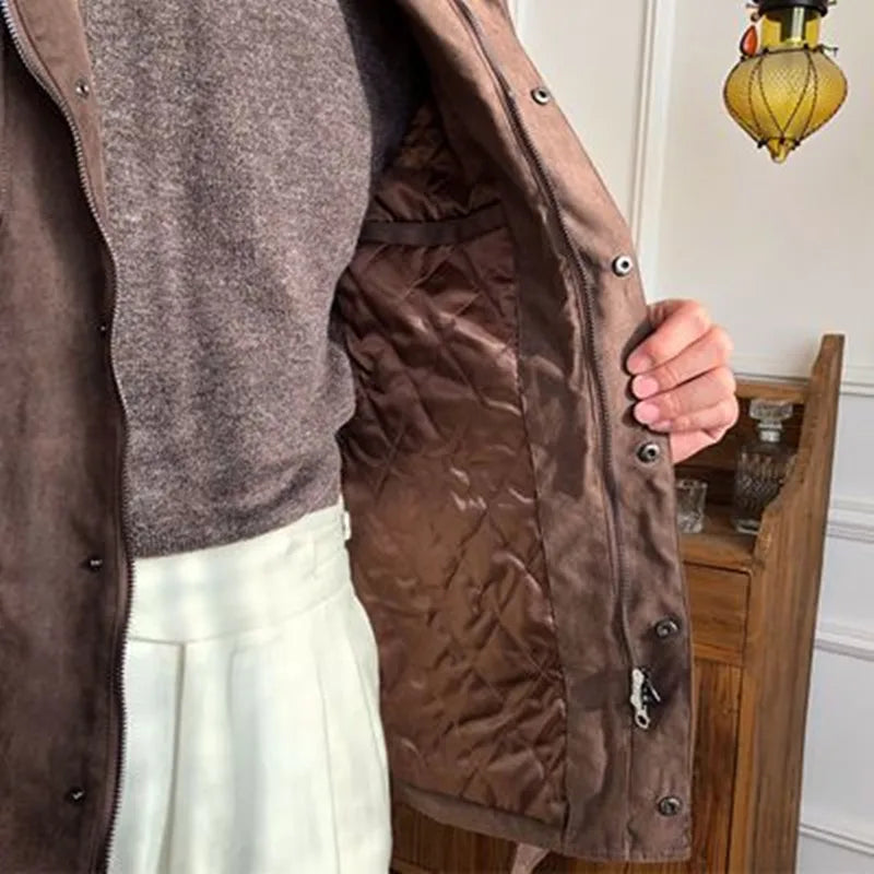 Veste Saharienne Homme avec Ceinture
