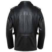 Veste Cuir Saharienne Homme