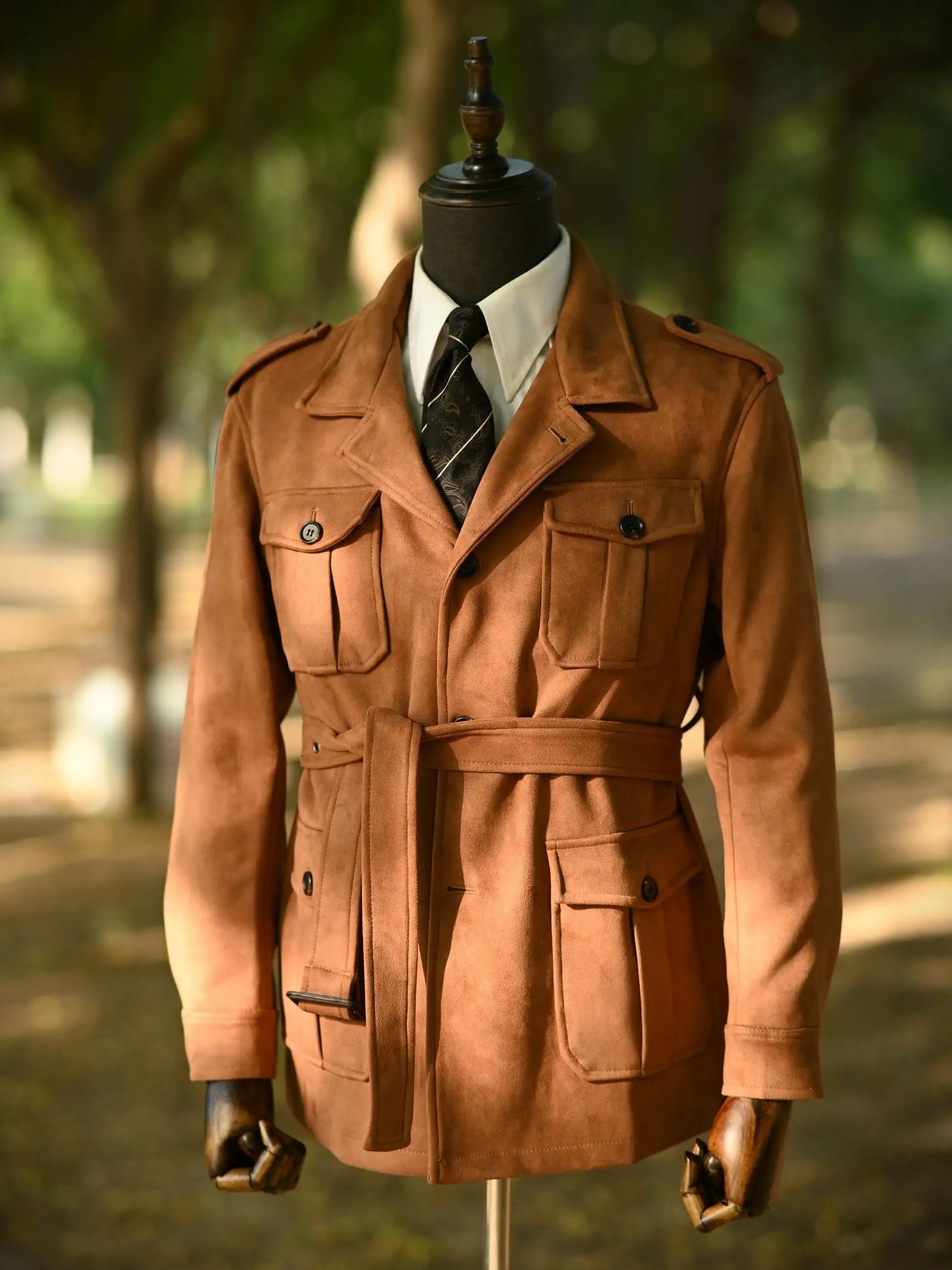 Veste Saharienne Homme Grande Taille