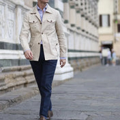 Veste Saharienne Légère Homme