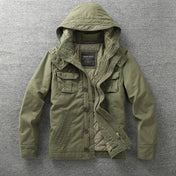 Veste Cargo Militaire Homme