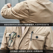 Veste Saharienne Beige Homme