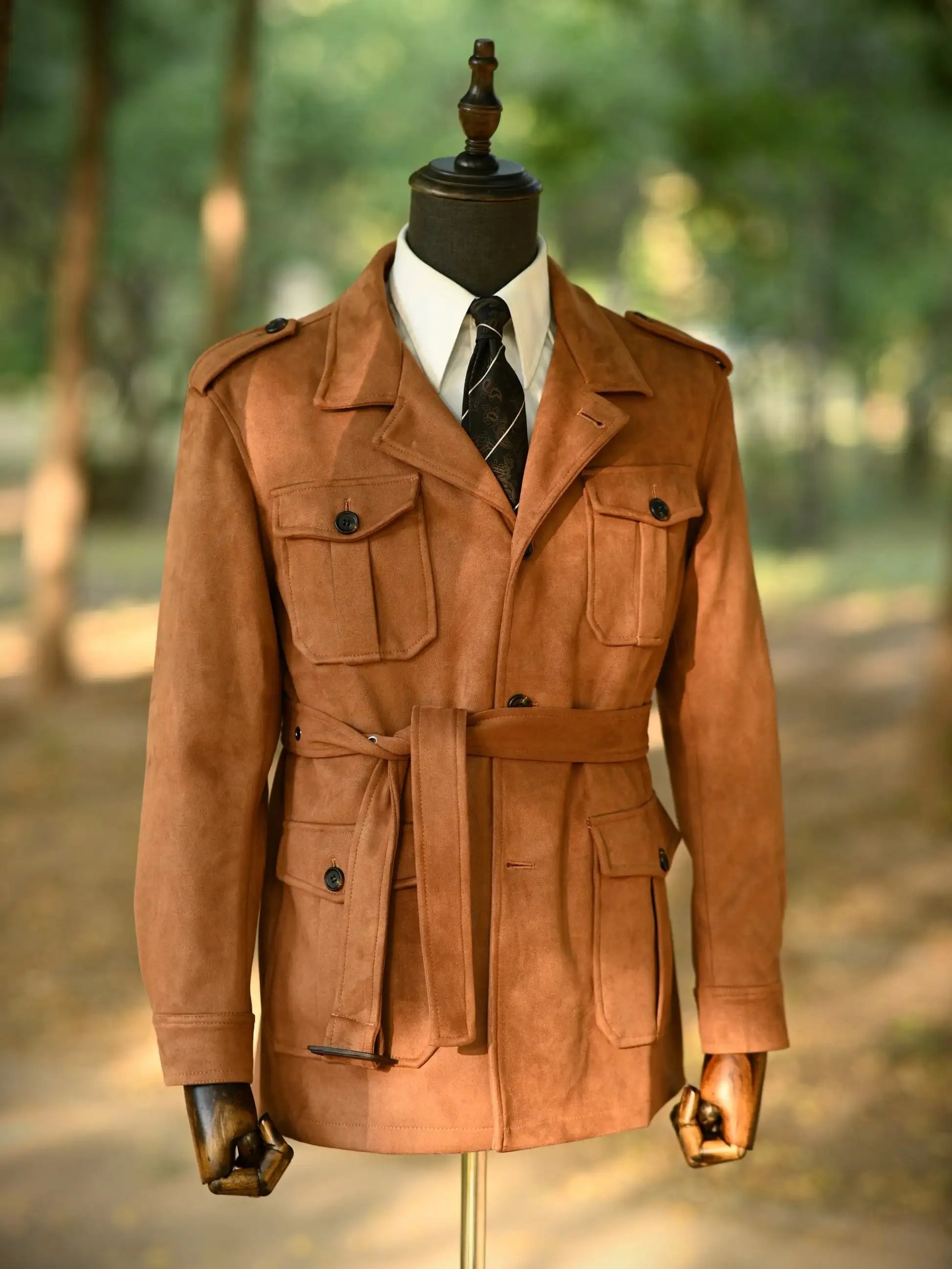 Veste Saharienne Homme Grande Taille