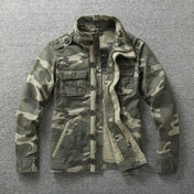 Veste Cargo Militaire Homme