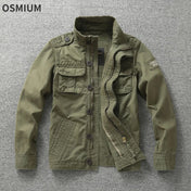 Veste Cargo Militaire Homme