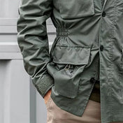 Veste Saharienne Homme Kaki